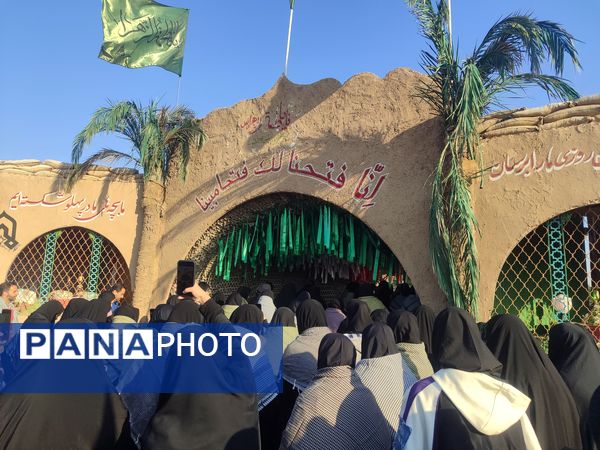سومین روز از اردوی راهیان نور دانش‌آموزان قائم شهری