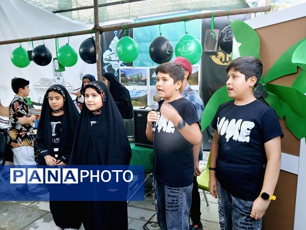آیین افتتاحیه موکب شهدای دانش‌آموز شهرستان بهار 