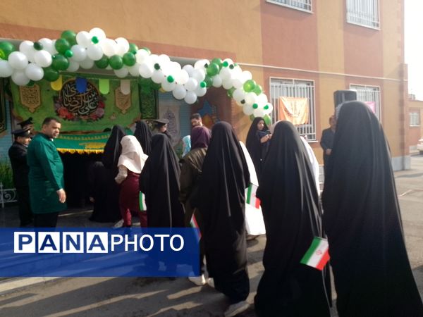 جشن ولادت حضرت رقیه در مدرسه طهوریان۲ ناحیه پنج