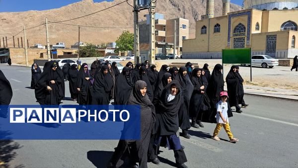 راهپیمایی بشارت نصر در شهر و بخش گندمان 