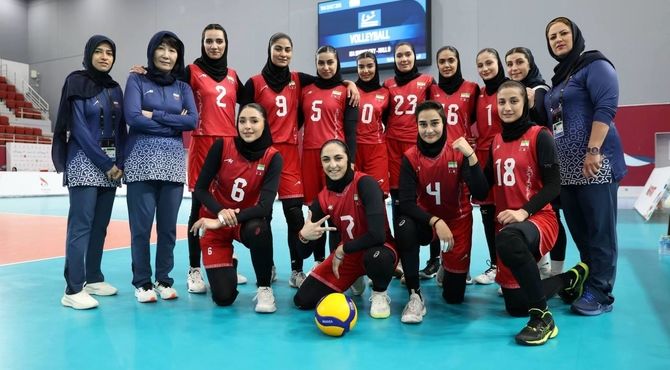 بازی‌های آسیایی بحرین؛ صعود دختران ایران به جمع 4 تیم برتر والیبال‌