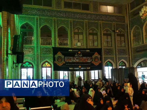 عزاداری دهه دوم فاطمیه در تکیه ابوالفضلی 