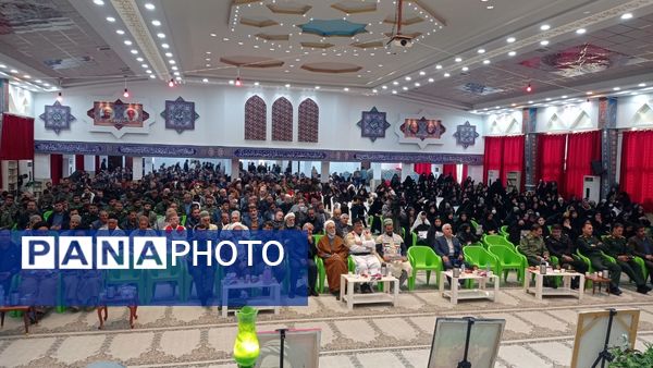 گرامیداشت پنجمین سالروز شهادت سردار دل‌ها حاج قاسم سلیمانی در یاسوج