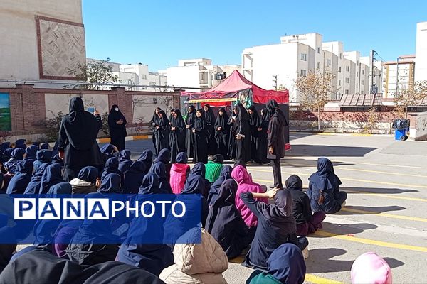 مراسم سوگواری شهادت صدیقه کبری حضرت فاطمه زهرا (س) در دبیرستان فرهیختگان۲ پردیس