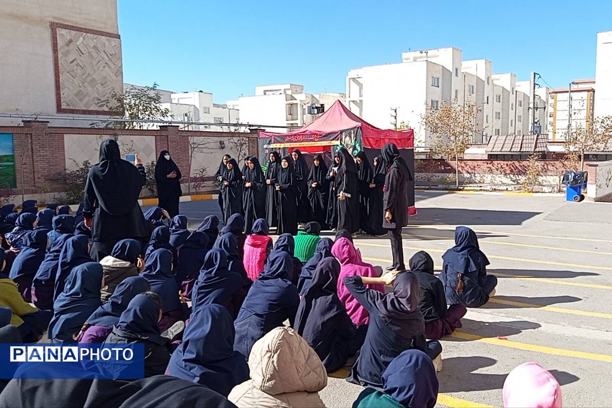 مراسم سوگواری شهادت صدیقه کبری حضرت فاطمه زهرا (س) در دبیرستان فرهیختگان۲ پردیس