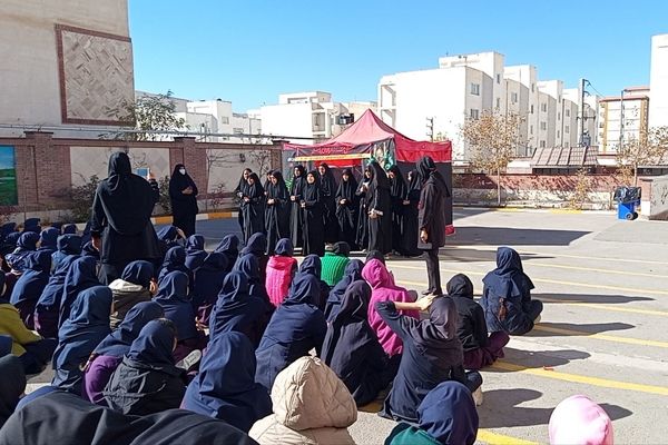 مراسم سوگواری شهادت صدیقه کبری حضرت فاطمه زهرا (س) در دبیرستان فرهیختگان۲ پردیس