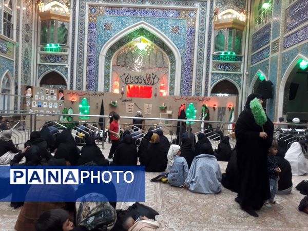 عزاداری دهه دوم فاطمیه در تکیه ابوالفضلی 