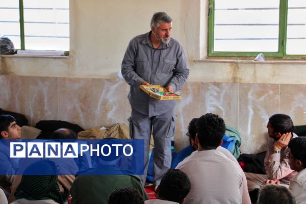خدمت در مسیر «طریق‌الشهدا» در سالگرد حاج قاسم