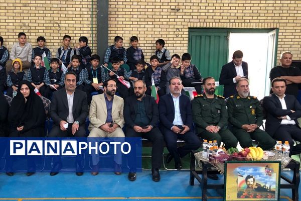 افتتاحیه طرح پهلوان سعید «شهید سعید طوقانی» در سالن فتح المبین ناحیه دو شهرری 