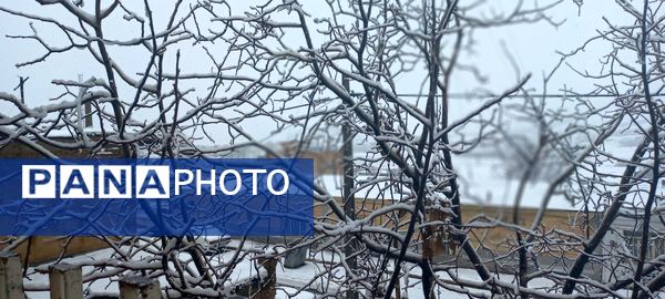 برف پاییزی در کوهرنگ