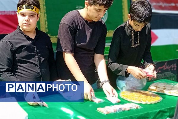 برپایی موکب جاماندگان اربعین حسینی در فیروزکوه