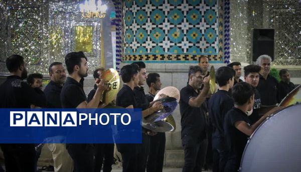 اقامه عزای هیات جواد الائمه (ع) در حرم مطهر حضرت محمد هلال بن علی بن ابیطالب (ع)
