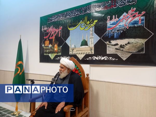 مراسم عزاداری شهادت امام رضا(ع) در دفتر امام جمعه کاشمر 