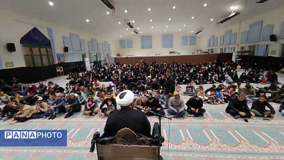  عزاداری دهه دوم فاطمیه در مارگون