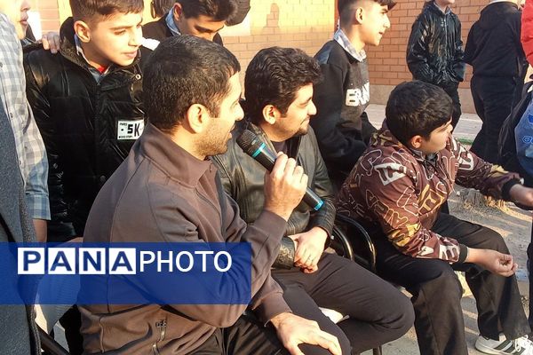  فینال المپیاد ورزشی درون مدرسه‌ای در دبیرستان بشارت بهارستان‌دو 