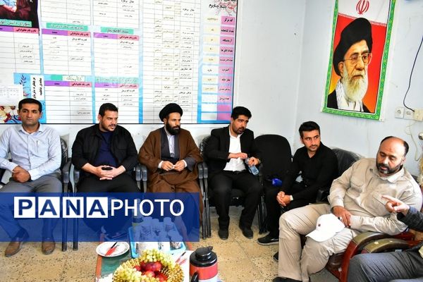 بازدید دبیر قرارگاه جهادی عدالت تربیتی وزارت آموزش و پرورش از طرح شهید عجمیان ۲ در شهرستان دنا