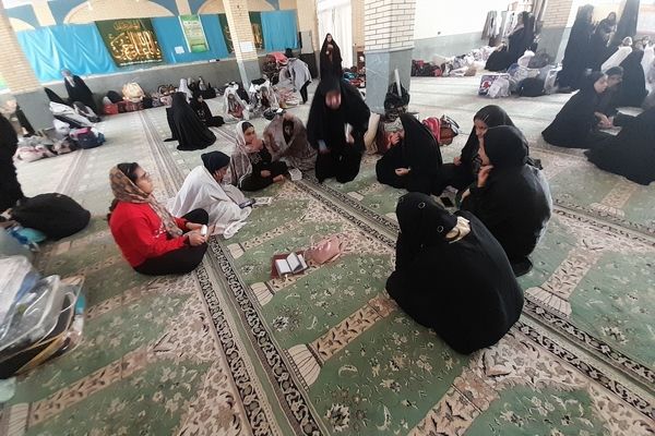 اعتکاف دانش‌آموزی در شهرستان ارسنجان