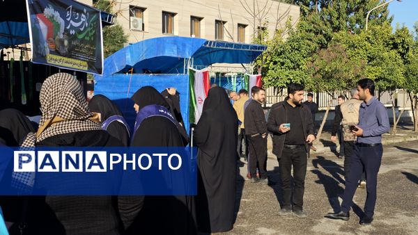 شهید گمنام در اداره کل آموزش پرورش استان گلستان آرام گرفت