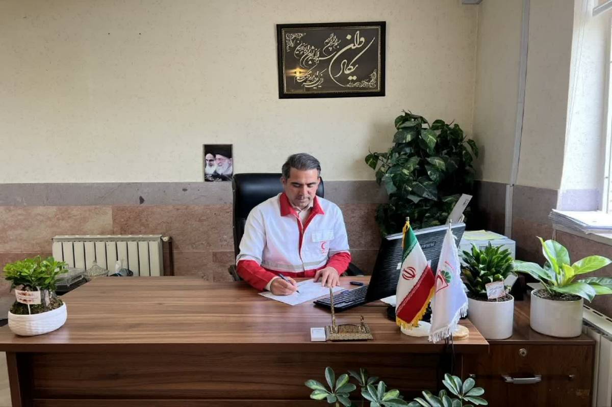 پیام تبریک رئیس جمعیت هلال احمر شهرستان سملقان به مناسبت روز جهانی هلال احمر