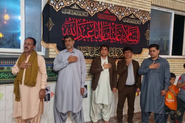 مراسم گرامیداشت شهید جهادگر حاج حمید حیدری در روستای مزرعه شهید بهشتی 
