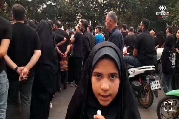 قافله عظیم عزاداری عصر تاسوعاخیابان پروین