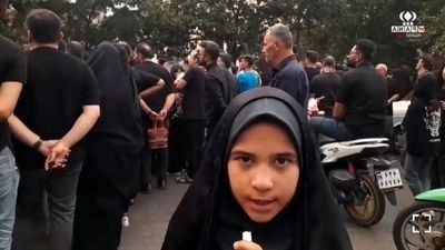 قافله عظیم عزاداری عصر تاسوعاخیابان پروین