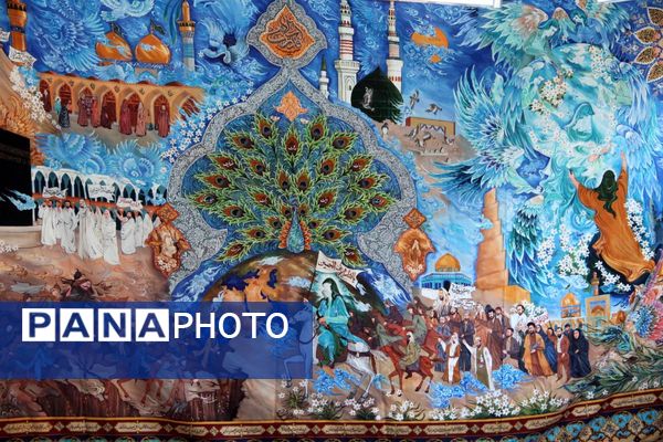 حضور باشکوه جاماندگان اربعین حسینی در شهر ری