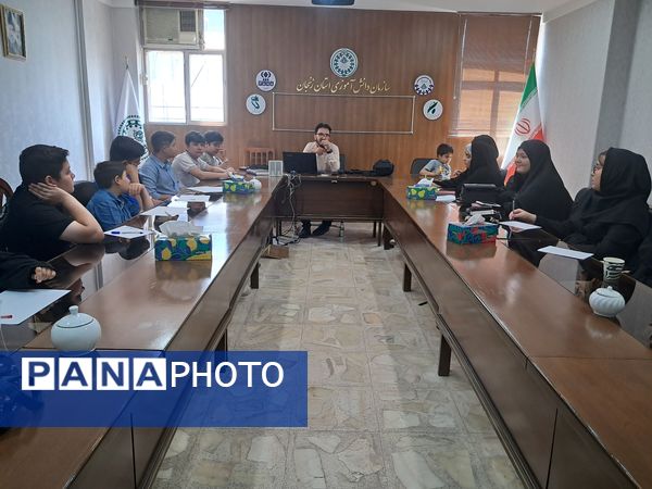 دوره آموزشی عکاسی و خبرنگاری خبرگزاری پانا استان زنجان؛ ویژه دانش‌آموز خبرنگاران پسر
