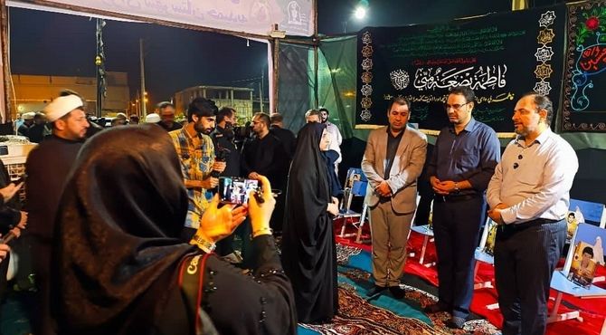 میزبانی فرهنگیان و دانش‌آموزان حمیدیه از معاون وزیر آموزش‌وپرورش