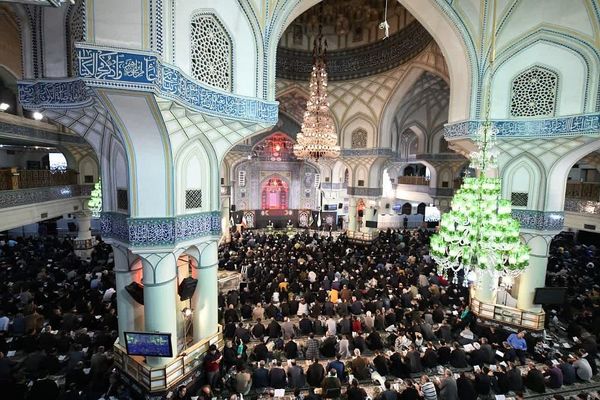 مراسم احیای شب بیست و سوم ماه رمضان در آستان مقدس حضرت عبدالعظیم الحسنی(ع) شهرری