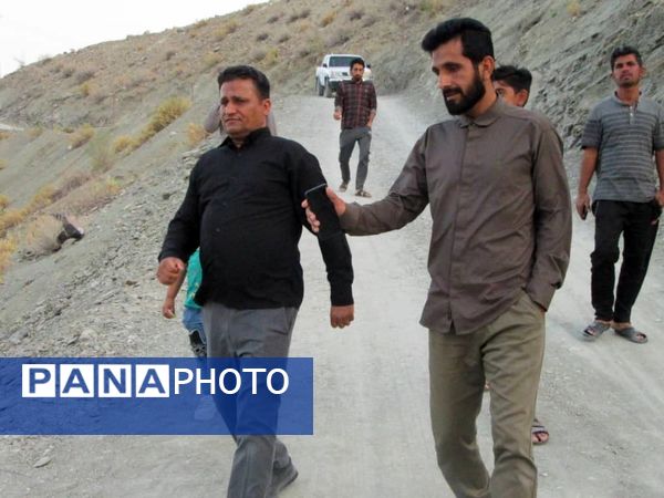 بازدید بخشدار گوهران از روستاهای رینن بزرگ و رینن کوچک