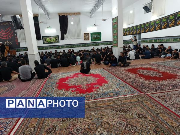 حضور امام جمعه کاشمر در جمع عزاداران روستای ممرآباد