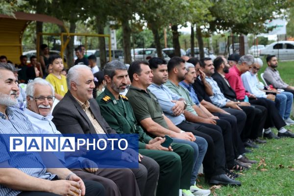 افتتاح طرح ورزشی میدان پویا در عباس‌آباد