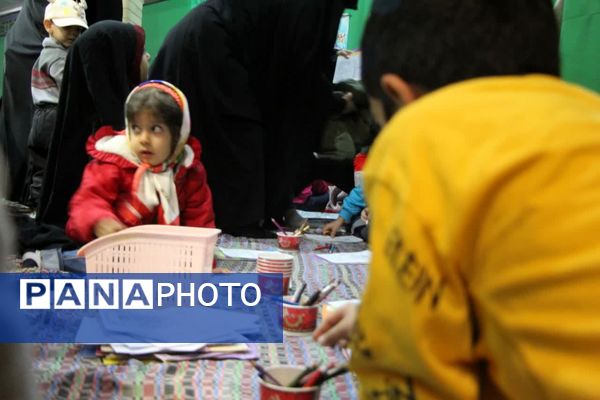 مراسم قرار هشتم و سالگرد حاج قاسم در یزد 