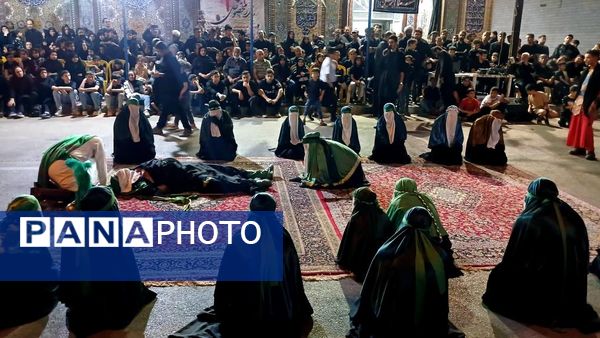 تعزیه‌خوانی در مسجد الهادی اهواز