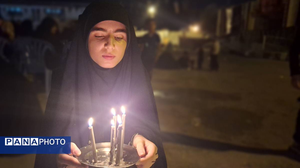 مراسم شام غریبان در شهرستان لنده