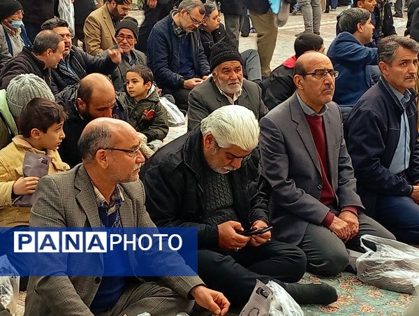 مراسم ولادت حضرت قائم (عج) در هیات مهدیه کاشمر
