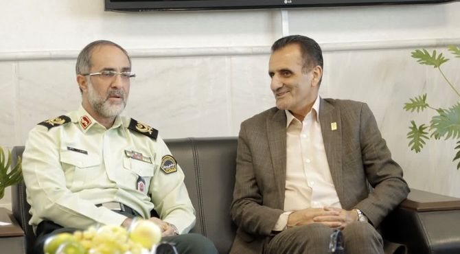 دیدار سرپرست دانشگاه فرهنگیان با فرمانده نیروی انتظامی گلستان 