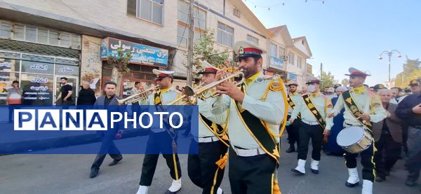 تشییع پیکر شهید امنیت در املش