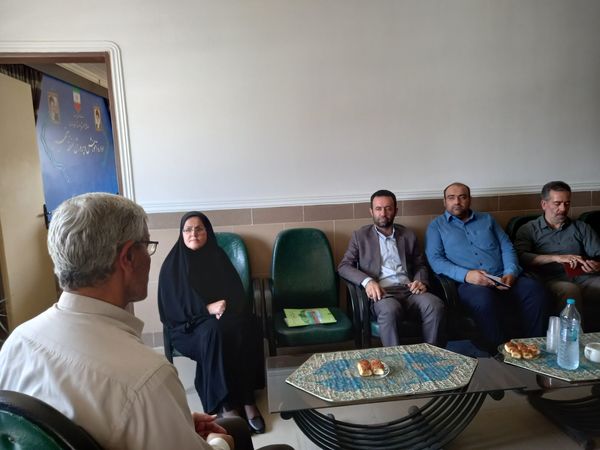 جلسه شورای اداری آموزش و پرورش منطقه بهنمیر 