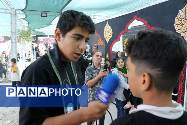 تلفیق فرهنگ، خدمت و نشاط در مسیر زائران رضوی