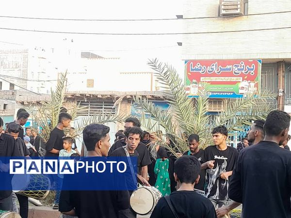 آیین سنتی علم‌گردانی در شهرستان میناب 