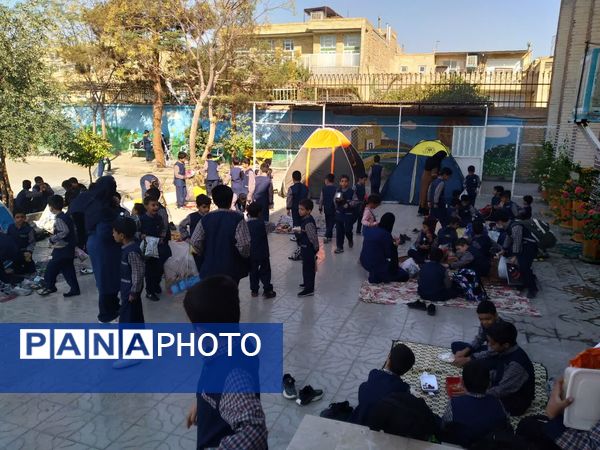 اردوی درون‌ مدرسه ای دبستان حضرت قاسم (ع) به مناسبت روز جهانی کودک 