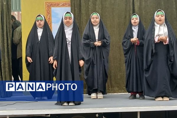 حضور دانش آموزان اسلامشهری در راهپیمایی ۱۳ آبان