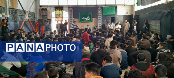  مراسم عزاداری وفات حضرت ام البنین در هنرستان محمودیه خیامی 11