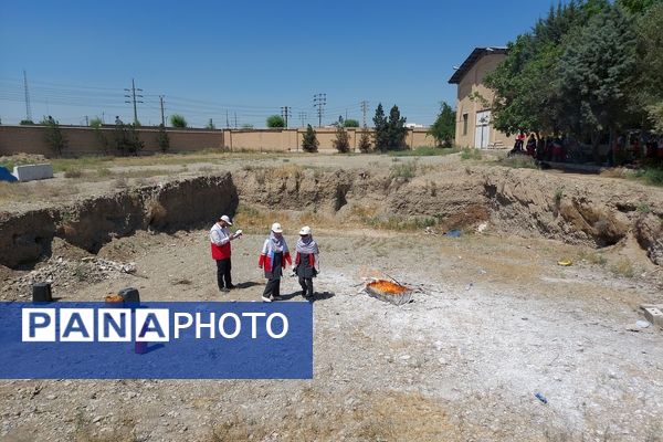 حضور دانش‌آموزان فیروزکوهی در دوازدهمین دوره المپیاد آماده دادرس