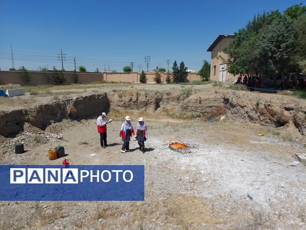 حضور دانش‌آموزان فیروزکوهی در دوازدهمین دوره المپیاد آماده دادرس