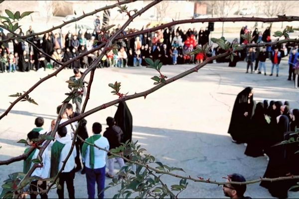مردم کوهدشت در «حضور تا ظهور» ؛ تجلیل از شهدا و پیوند میلاد مهدوی با انتظار فرج
