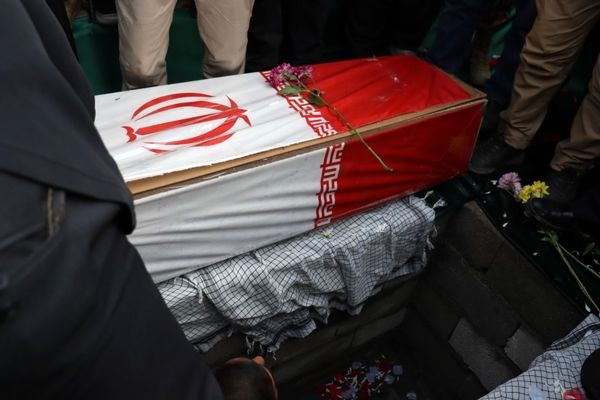 تشییع پیکر مطهر شهید گمنام در جوانرود