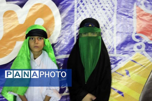 مراسم عزاداری و تعزیه خوانی شب هشتم محرم در گچساران 